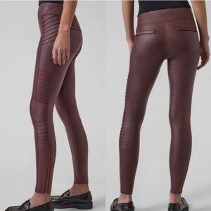 Athleta NWT Delancey Gleam Moto Tight